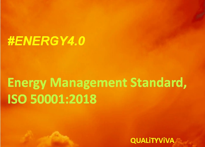 #ENERGY4.0: Energy Management Standard, ISO 50001:2018