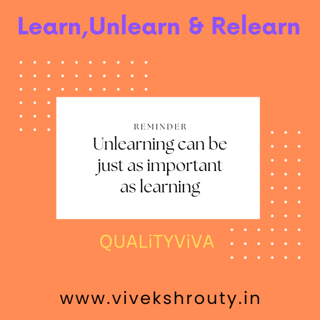 Learn, Unlearn And Re-learn